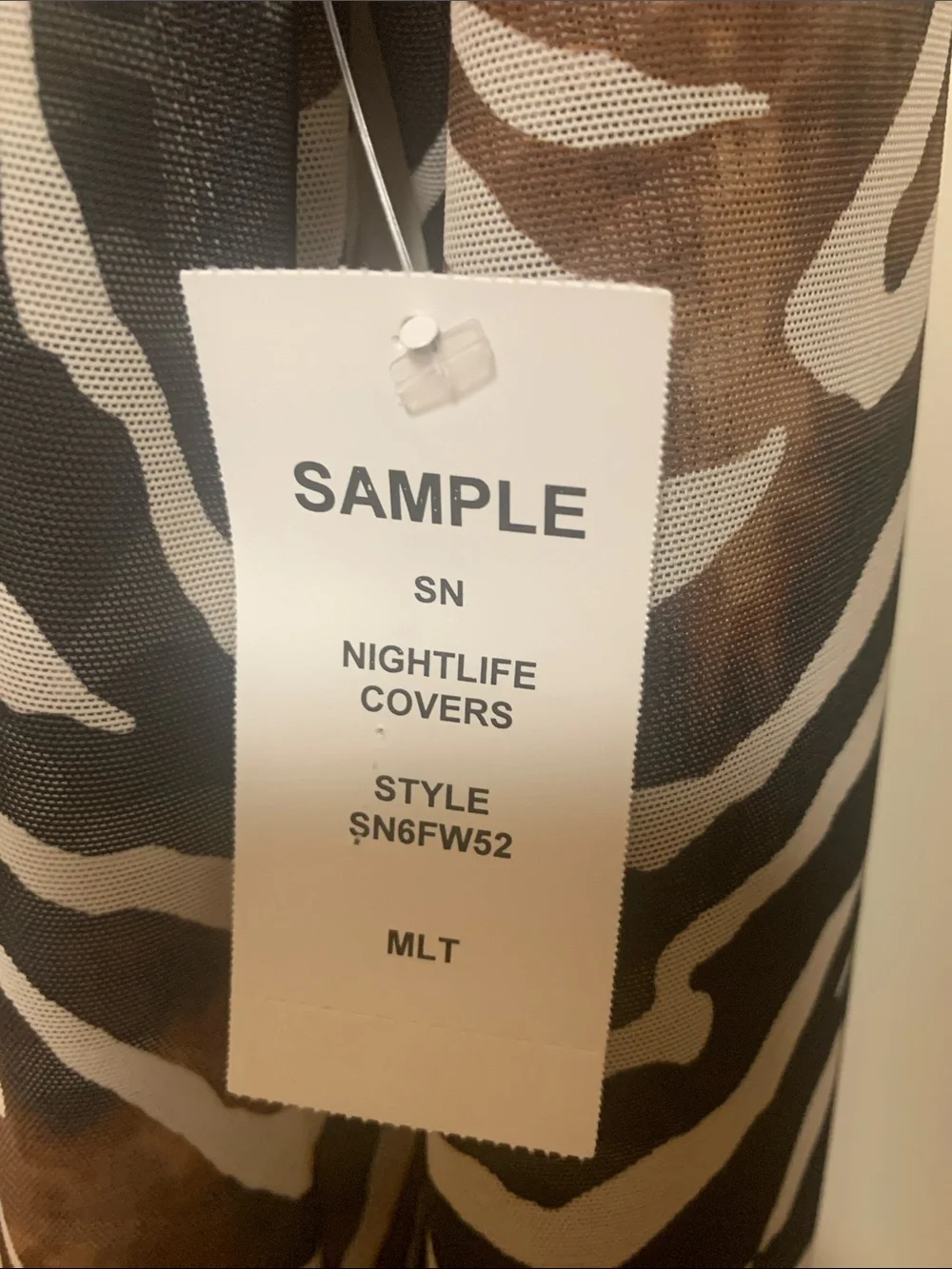 Sunshine 79 swim coverup - animal print mesh cardigan shirt